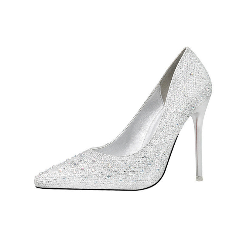 Sweet and delicate elegant stiletto heels 2441034371583