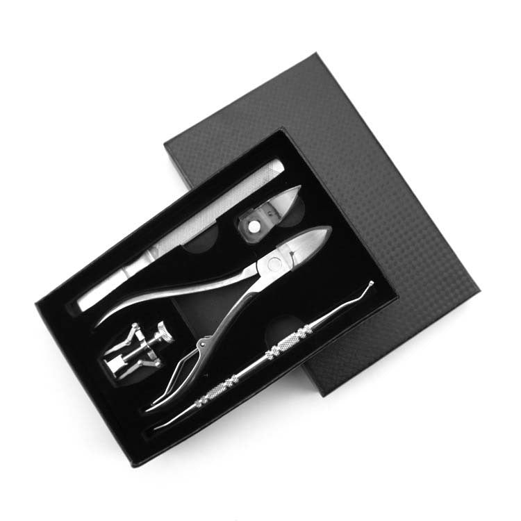 Double spring lancet clamp nail clipper 2455674054140
