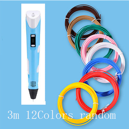 3D print pen 3D pen two generation graffiti 3D stereoscopic paintbrush children puzzle painting toys - 图片 32