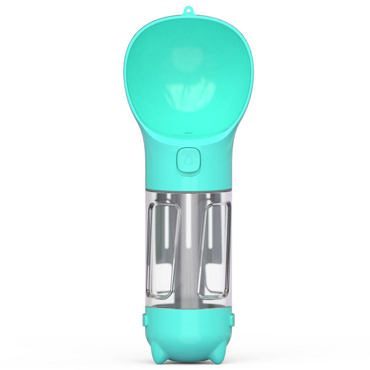 Pet Water Bottle Feeder Bowl Garbage Bag Storage Portable Pet Outdoor Travel 3 In 1 Dog Water Bottle 249207212679