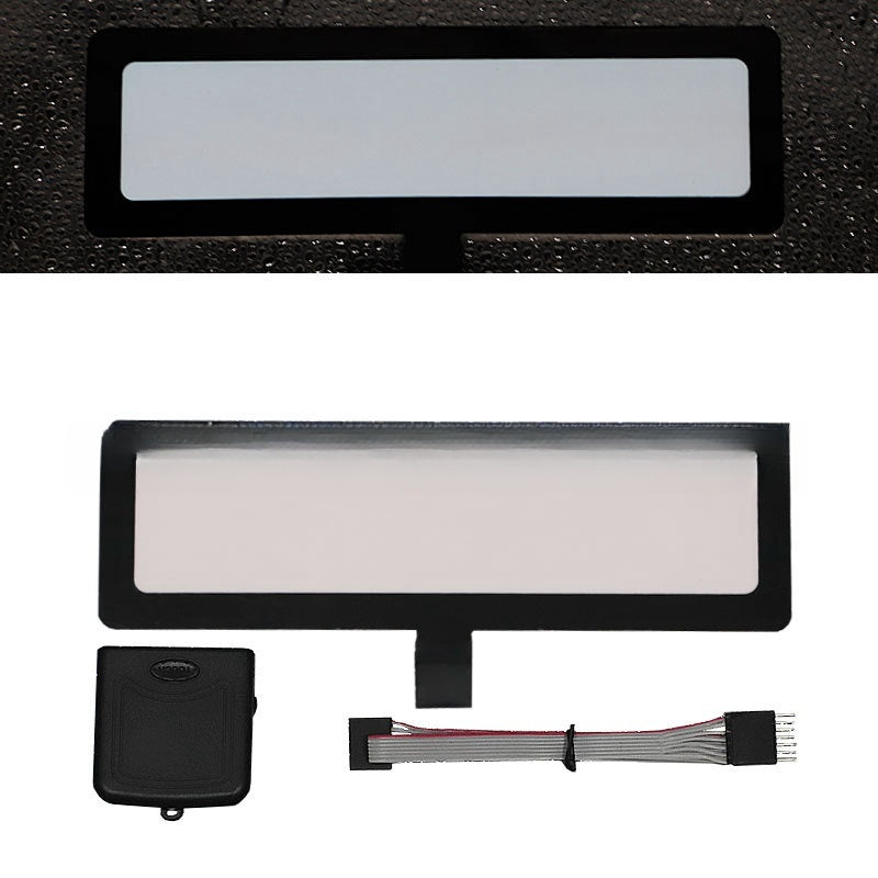 Led Luminous Stickers Wanted Five-star El Cold Light Film Car Stickers Car Window Windshield Lighting Decoration 24eccad6 93b