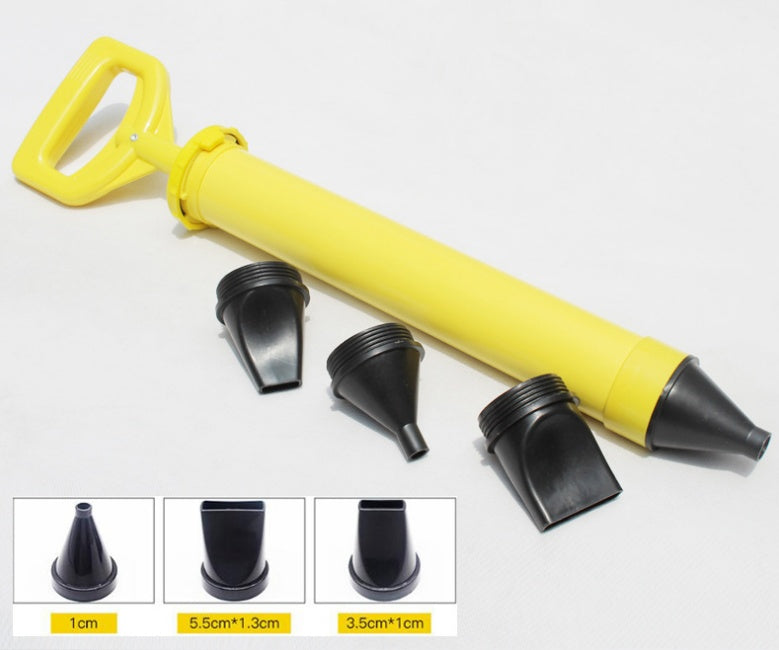 Building masonry plastic changing head cement mortar grouting filling gun cement caulking four-piece 2522810909506