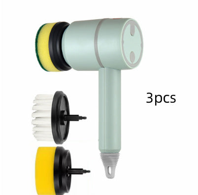 Electric Cleaning Brush Dishwashing Brush Automatic Wireless USB Rechargeable Professional Kitchen Bathtub Tile Cleaning Brus