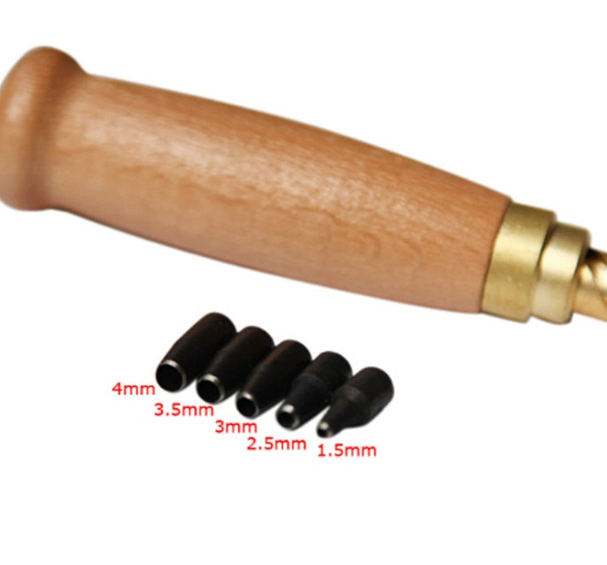 Rotary Punching Punchers Leather Craft Tools 6 pcs/Set 256110600921