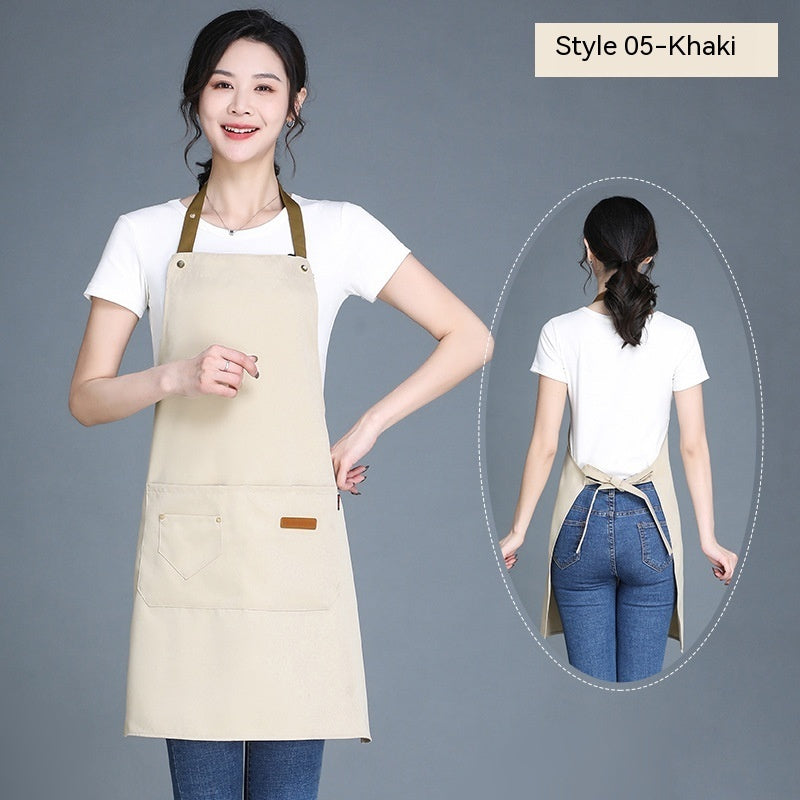 Women's Wear-resistant Stain-resistant Breathable Waterproof Apron 256994d3 e97a 4748 9110 23be5e66f06a trans