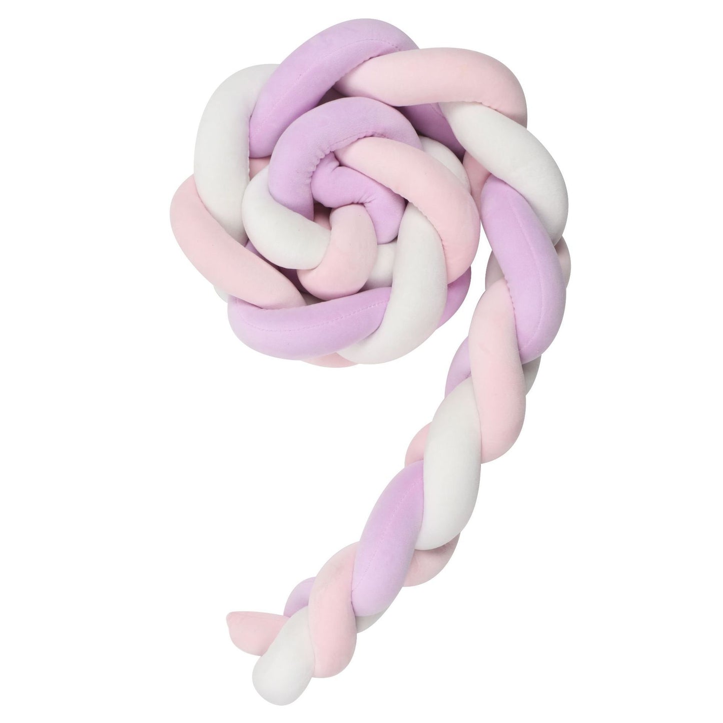 Knotted Long Pillow Three-strand Twist Spandex Bed Fence Baby 25947c74 bd13 4eab 9ee2 8c12912e0ad1