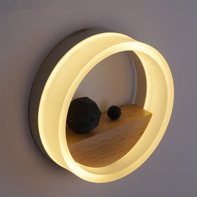 Personality creative LED wall lamp bedside lamp 259848408115