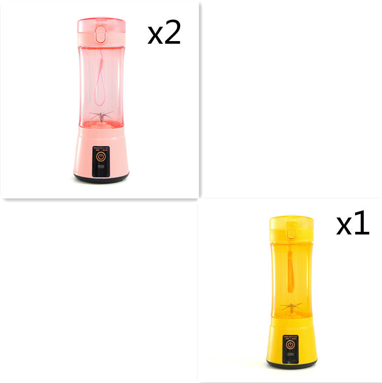 Portable Electric Fruit Juicer Wireless USB Rechargeable Mini Mixer Multifunction Summer Smoothie Blender Machine Kitchen Sup