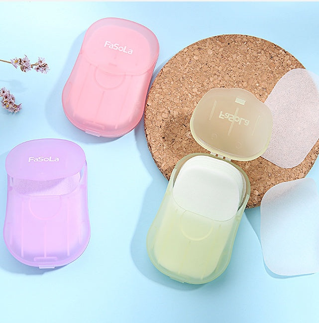 New Convenient Boxed Disposable Mini Soap Tablets For Travel Use 263826859202