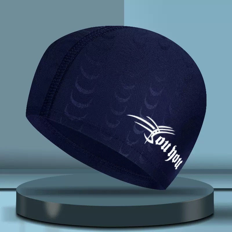 Comfortable Fit Cloth Waterproof Swimming Cap 264bd849 8ddf 487a a666 1326430f9fb6