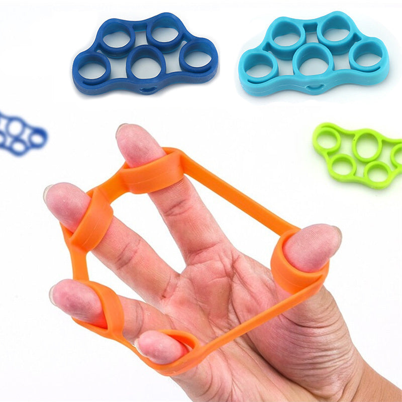 Silicone tubing fingers Finger trainer Pull ring finger mouse 2661994625409
