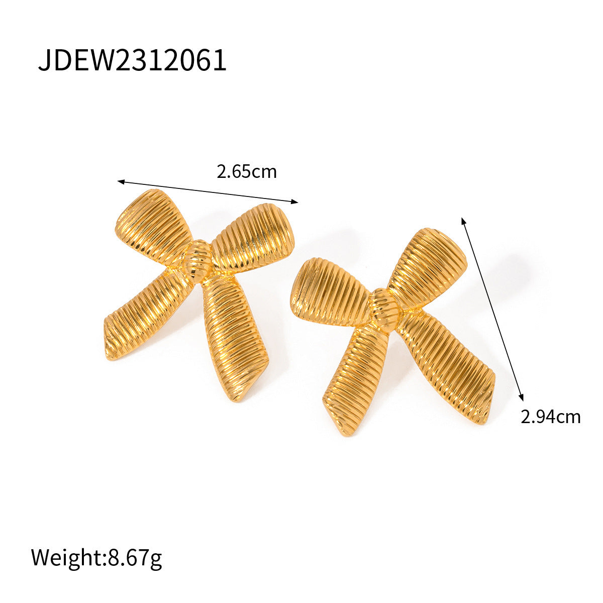Caroline Gold Earrings 269f59ee b6df 4637 9a40 81ef58529afe