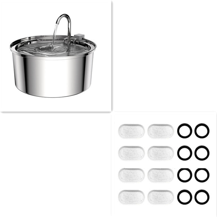 Stainless Steel Water Dispenser Automatic Fountain 26d16afc 07ee 40f5 b1e6 f9f74f68456e