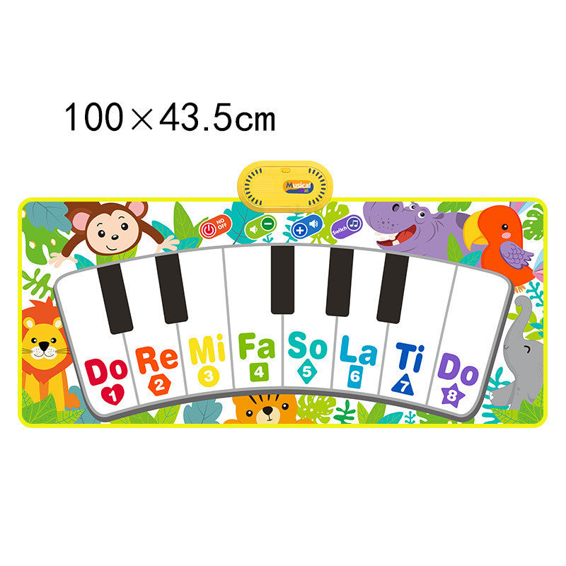 Children's Early Childhood Education Animal Piano Mat Multifunctional Music Blanket Toy 26dc40c5 08ff 4730 aecd 8d7536523f4a