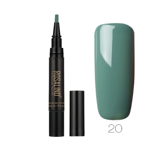 5ml Solid Color Nail Art Pen Nail Glue for Nail Art - HD Wireless Product #58