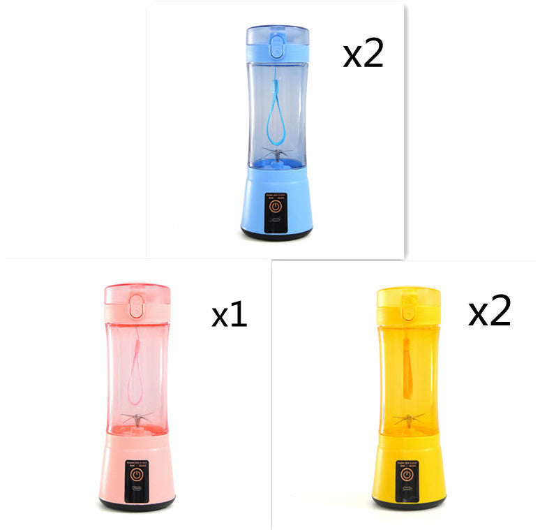 Portable Electric Fruit Juicer Wireless USB Rechargeable Mini Mixer Multifunction Summer Smoothie Blender Machine Kitchen Sup