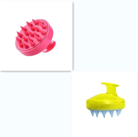 Silicone Shampoo Brush Massage Scalp Hair Brush 2733663257334