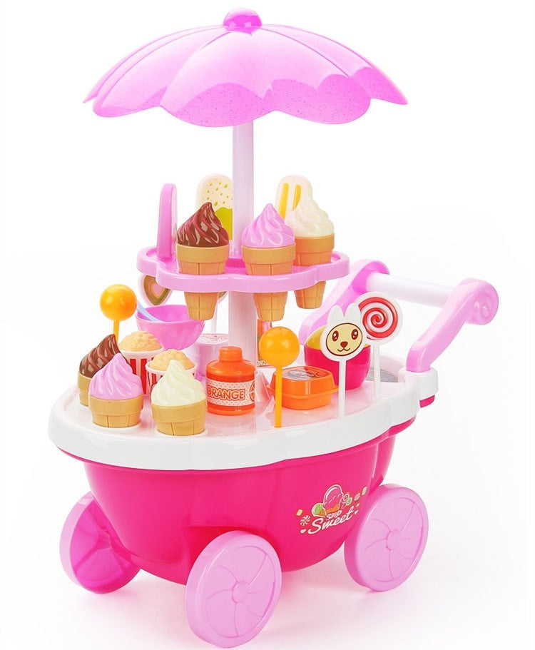 Children pretend play toys simulation candy Cart 275910817582