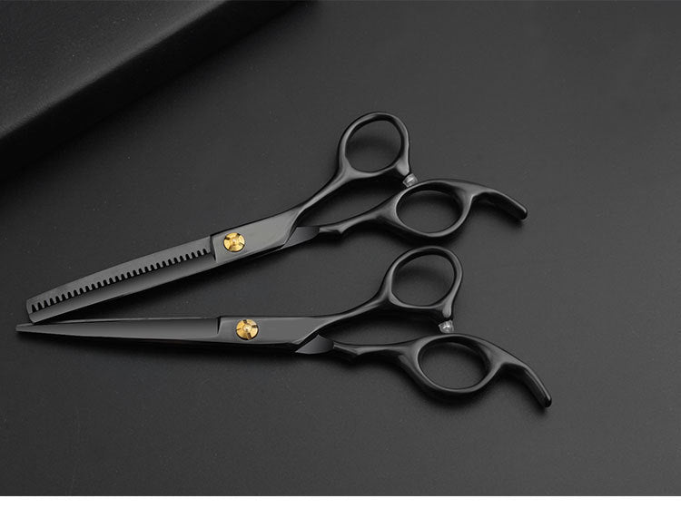 6 Inch Color Barber Scissors Hairdressing Set - HD Wireless Product #2