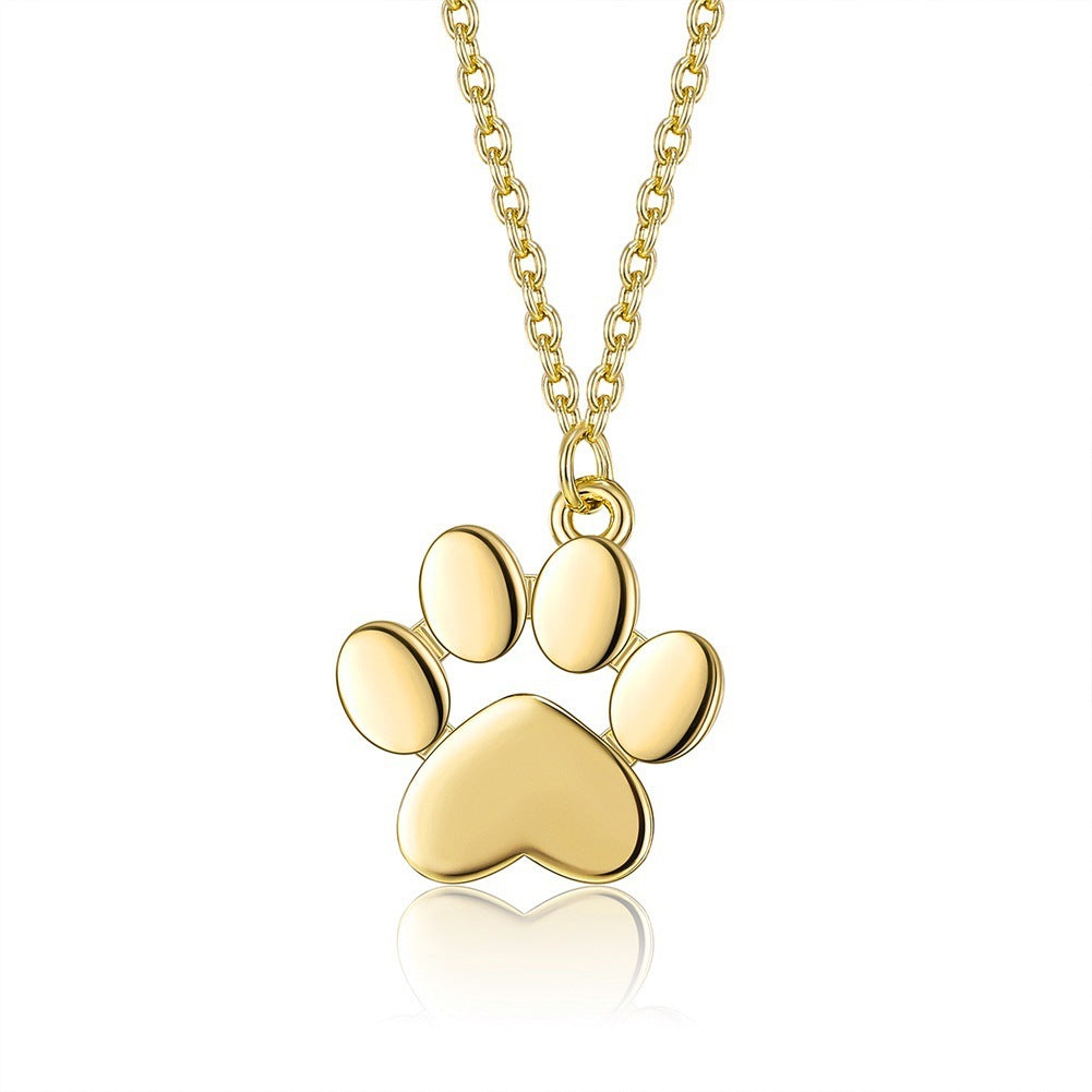 Cat Paw Cute Animal Fashion Clavicle Necklace Female 2783202805747