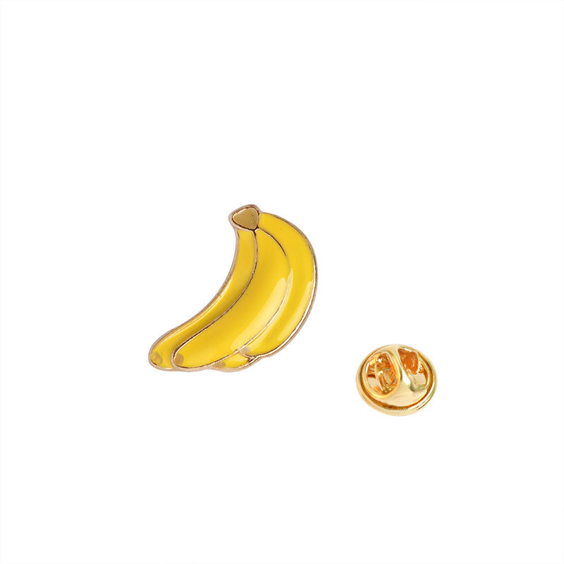 Cartoon Fruit Enamel Alloy Brooch 278bb77a 6e3a 41b2 a824 a69f5572ba59