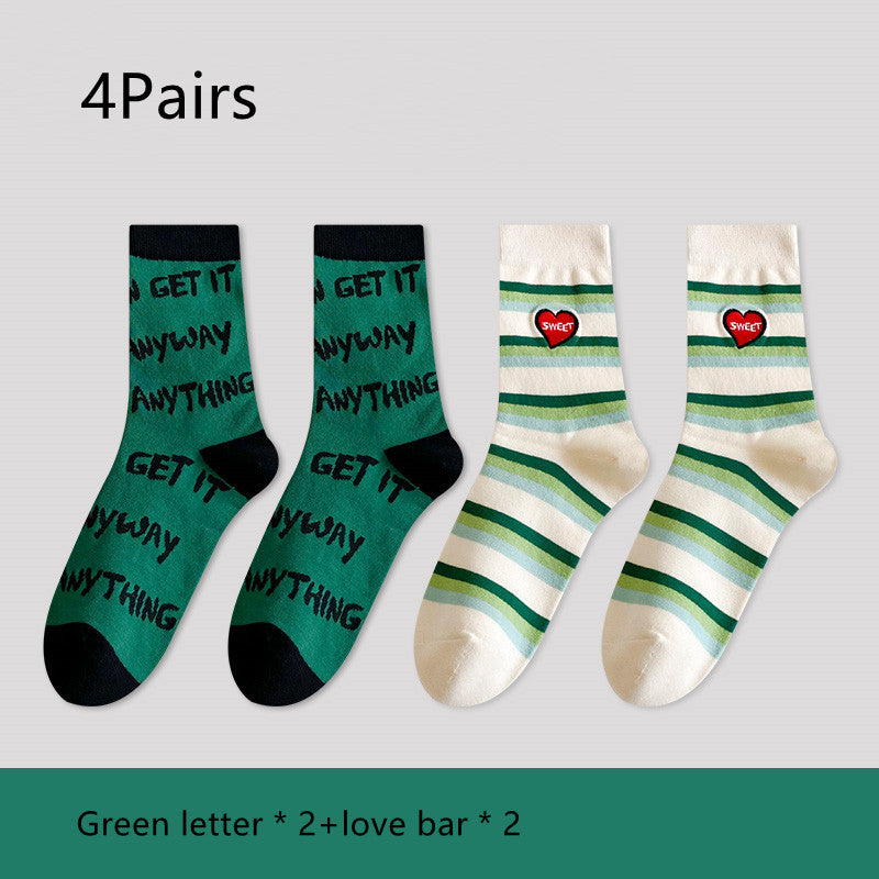 Green Women's Spring And Autumn Stockings 27a19403 2dfe 4150 b40e aa644595e4fe