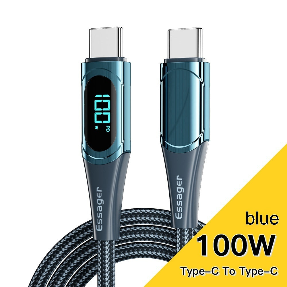 Fast Charge 100W Dual Type-c Super Fast Charge Data Cable - 图片 8