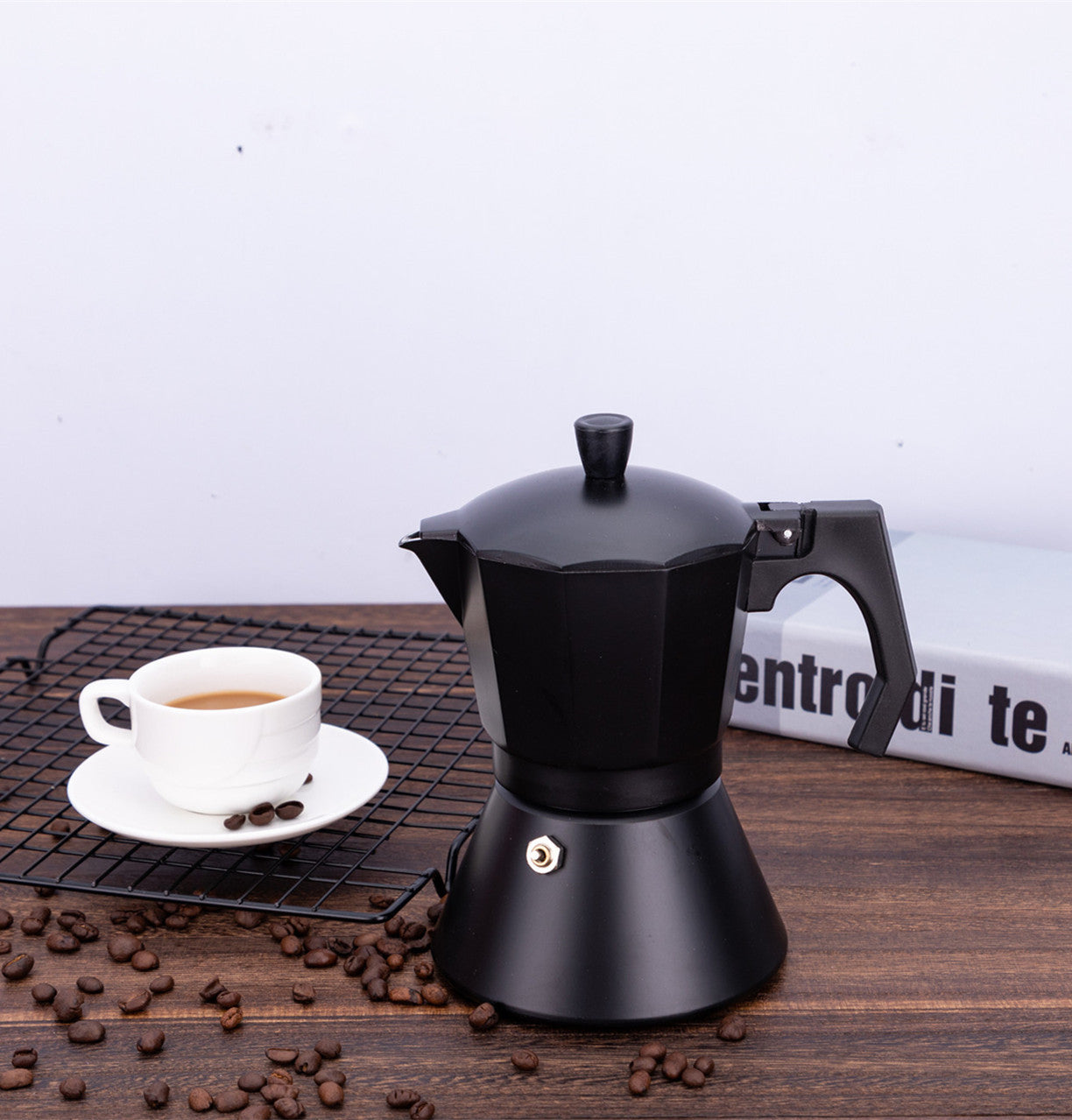 Aluminum Mocha Coffee Pot 28214046347