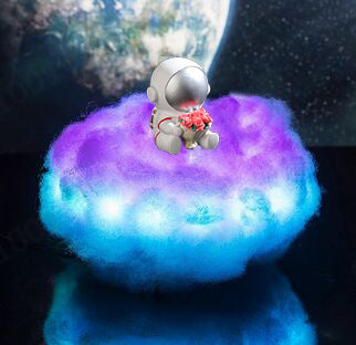 LED Colorful Clouds Astronaut Lamp With Rainbow Effect As Children's Night Light Creative Gift 2828695a 087e 456d b150 d947aa