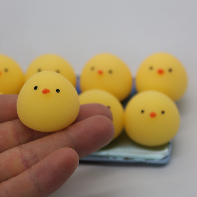 Super Cute Dumplings Squeezing Toy Fat Chicken Soup Round Chicken 284eb391 2c16 4f2b 92fa 2385d009e18b