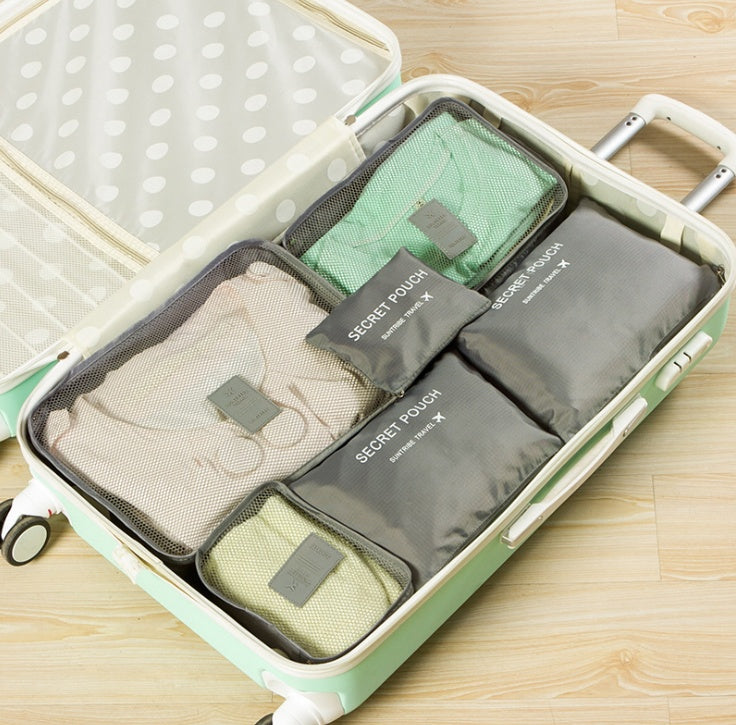Durable Waterproof Nylon Packing Cube Travel Organizer Bag 285737668495