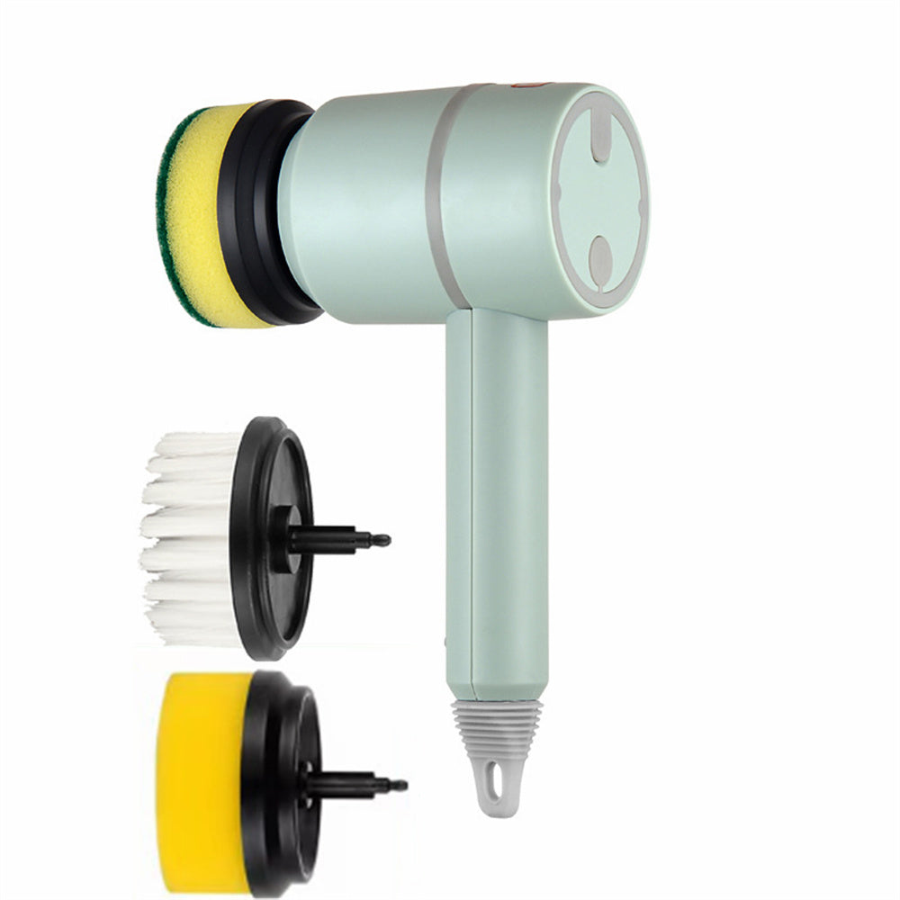 Electric Cleaning Brush Dishwashing Brush Automatic Wireless USB Rechargeable Professional Kitchen Bathtub Tile Cleaning Brus