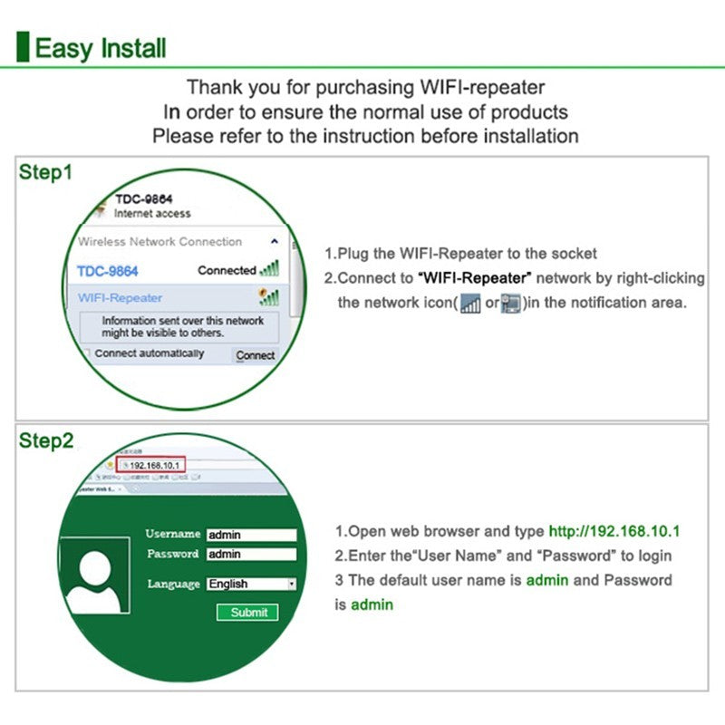 Wifi Repeater Wifi Signal Amplifier 2879946343848