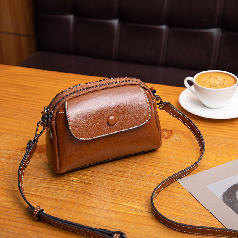 Foreign Trade Wholesale Bag For Women Summer Simplicity Shoulder Mini High-grade Cowhide Delivery 29629662 ea6d 4860 9ea8 f90