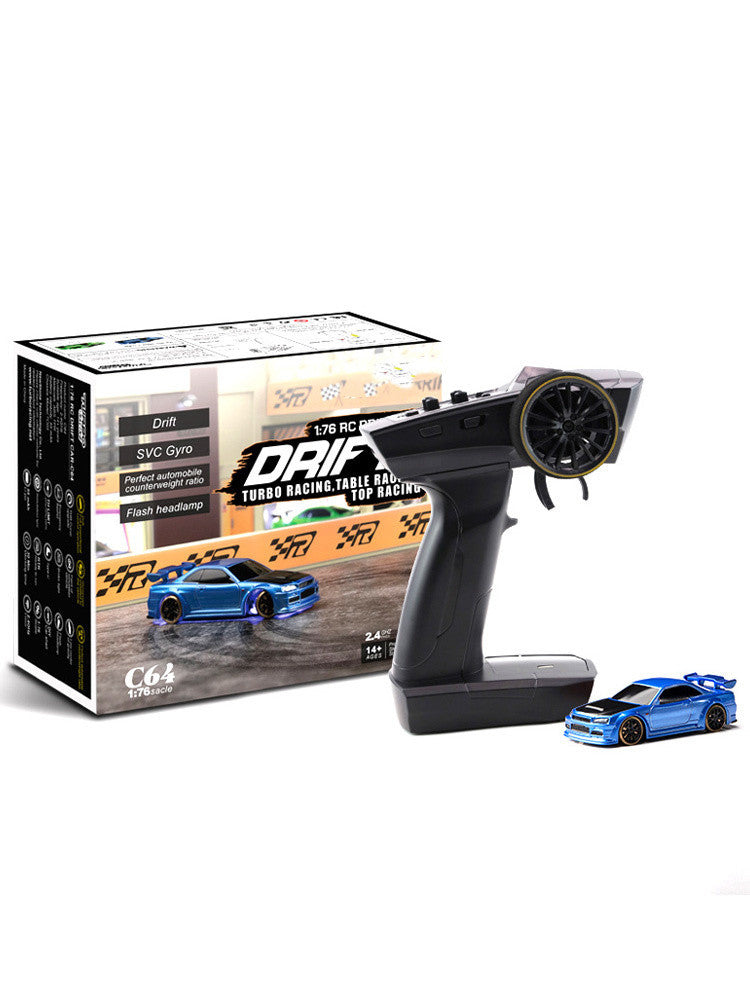 Turbo Racing 1vs76 C64 Drift RC Car With Gyro Radio Full Proportional Remote Control Toys RTR Kit For Kids And Adults 296e42e