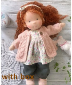 Handmade Plush Doll Golden Curly Girl Finished Product 298ea8f6 e962 4328 937b b081ca576a20