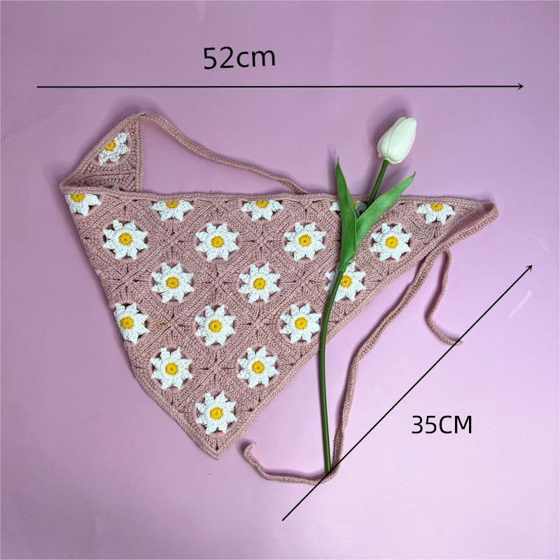 All-matching Triangular Binder Knitted Hair Band 2ac3f54b 346b 4d5b abcb dfd989bf3ead