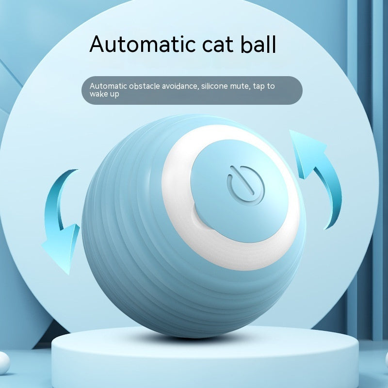 Automatic Moving Bouncing Rolling Ball Smart Cat Toy Ball Self-Moving Kitten Toy For Indoor Cat Kitten 2b59ee7f a033 4023 bab