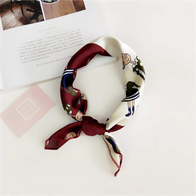 Women's Fashion Personality Small Scarf 2b795ba8 82f6 4bd0 817f 9e2de8f98dcf