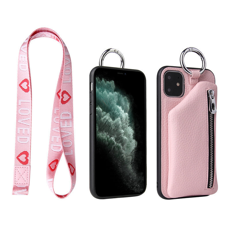 PU Leather Strap Cord Coin Purse Phone Cases Crossbody Neck Lanyard Wallet Cover 2ba3278b 8b68 44cf 8aec ceda0c668f70