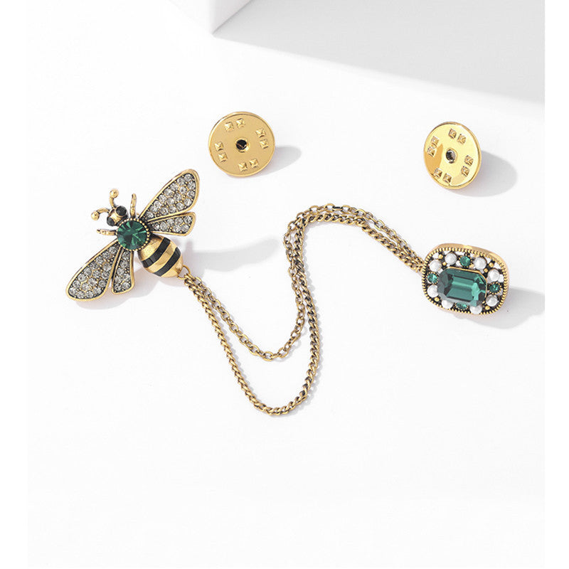 Little Bee Tassel Brooch Retro Personality Chain 2bde23f8 7217 4fd7 9fa4 ec32d4e68686