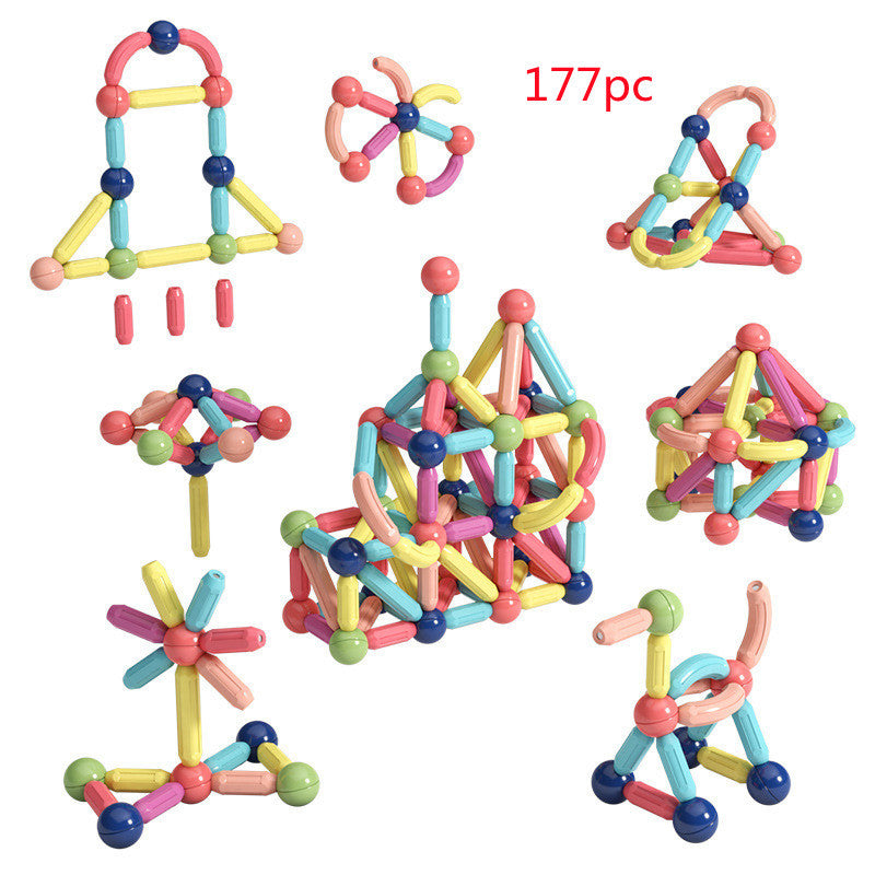 Magnetic Rod Children's Assembled Building Blocks Toys 2bfa3416 f8bd 4ec5 9045 8b1d5aeb472f