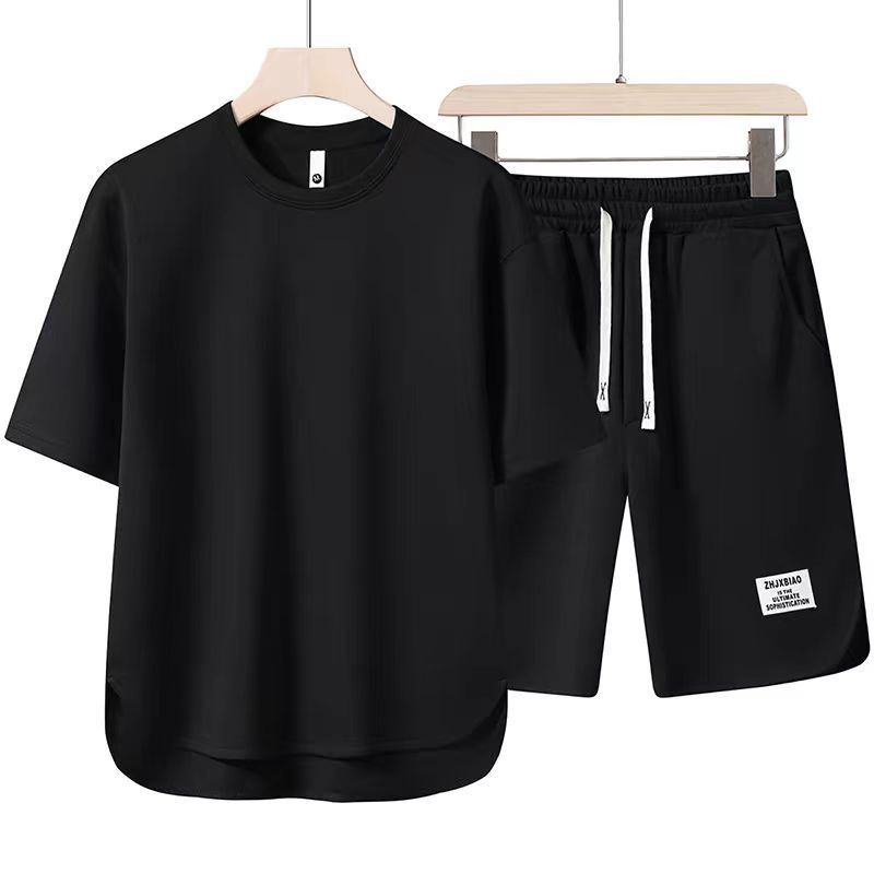Summer Short Sleeve Suit Men's Round Neck T-shirt 2c060bc9 f838 46f2 b900 806a960ed94d
