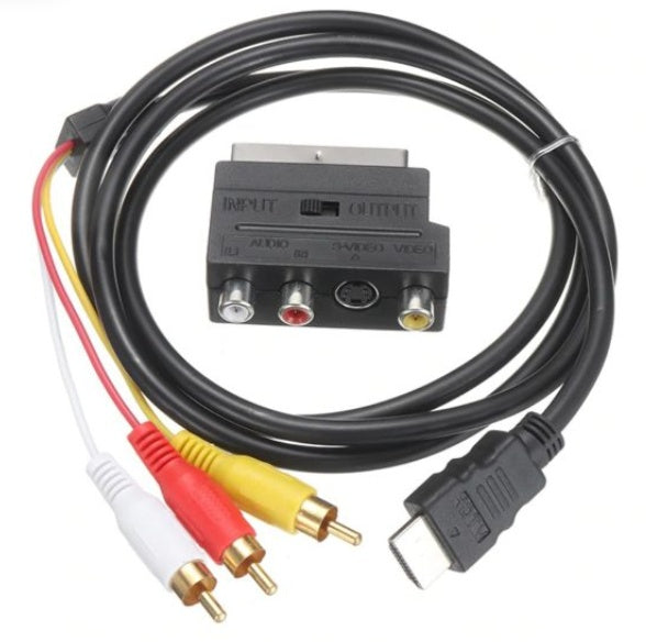 Dmi To Av Cable Hdmi To 3Rca Video Adapter Cable 2c6295bf c045 46fd a94f 0be6c5b08ef6