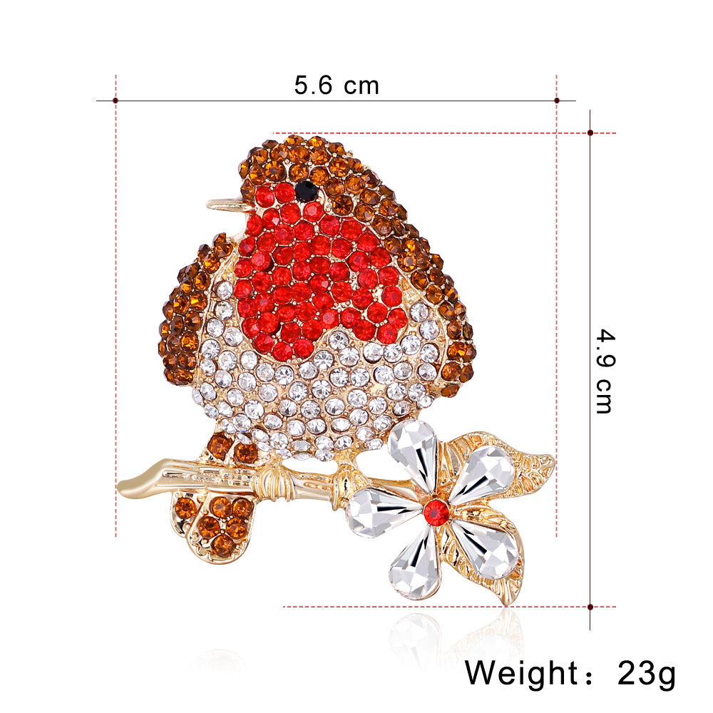 Fashion Alloy Bird Animal Brooch With Diamonds 2d1de79f 3144 469f 8c99 ab4cb10fd8ea