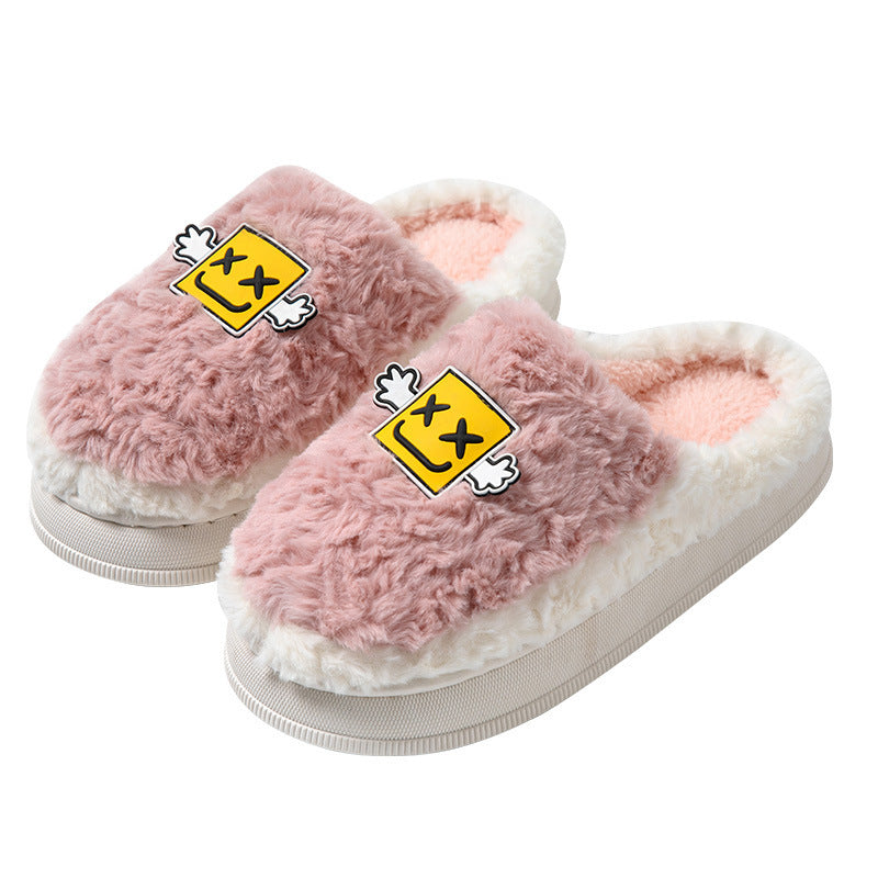 Cartoon Plush Cotton Slippers Women's Winter Warm Dormitory Non-slip 2d34479f 7df8 4801 9a76 1dd1486c1985