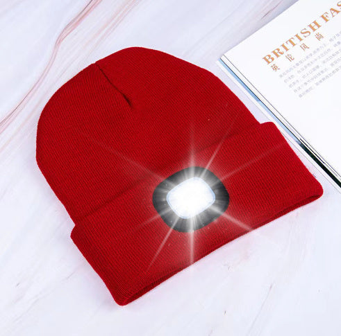 LED Knit Hat Button Cell Type Knitted Hat With Light Glowing 2d872ca3 0bd6 45eb b3f8 734954873be7