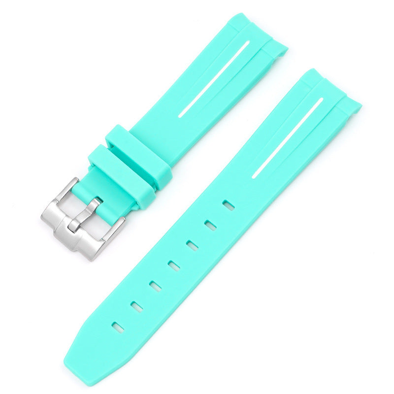 Mercury Arc Rubber Watch Strap Men's And Women's Waterproof 20mm 2d87bf15 d4c4 42cf a4bf dedb2ce729a0