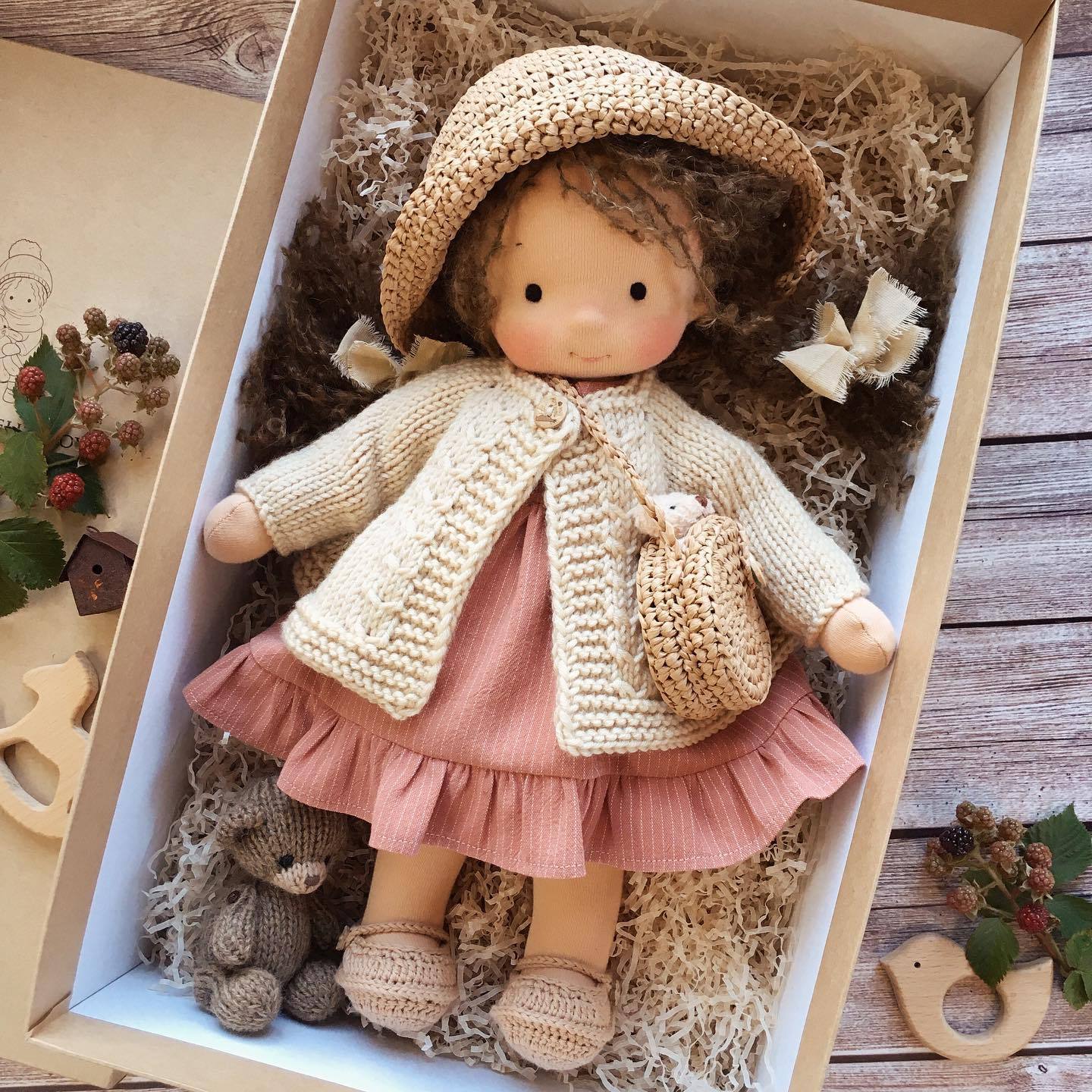 Waldorf Handmade Plush Doll Children's Toy 2e056941 fcca 4962 ac5c 41bec5ef0652