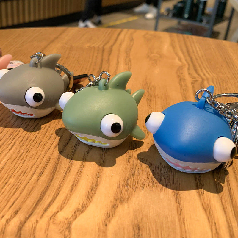 Cartoon Eye-popping Shark Keychain Bag Ornament 2fb8ff04 22e3 4609 a136 b24978328f53